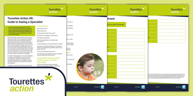 FREE! - Tourettes Action UK: Guide to Seeing a Specialist