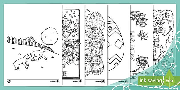 Printable Easter Colouring Sheets for Home | Parent Support