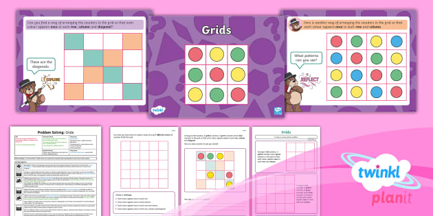 👉 Year 2 Arrange Objects in Patterns PlanIt Maths Mastery