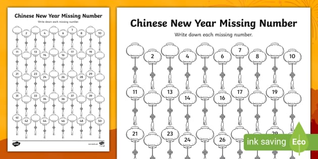 chinese new year maths problem solving