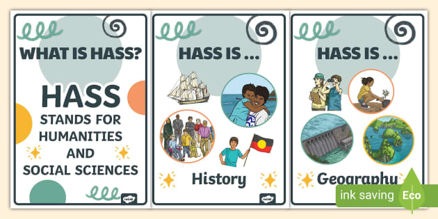 What Is HASS? Display Posters 3-4 (teacher made) - Twinkl