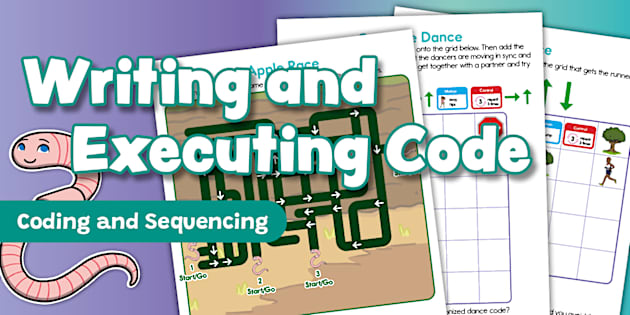 Code Englush Coding and Sequencing: Writing and Executing Code