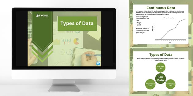 Individual: Types of Data Powerpoint (teacher made) - Twinkl