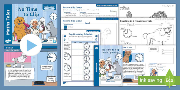 No Time To Clip Maths Activity Pack | Twinkl Resources