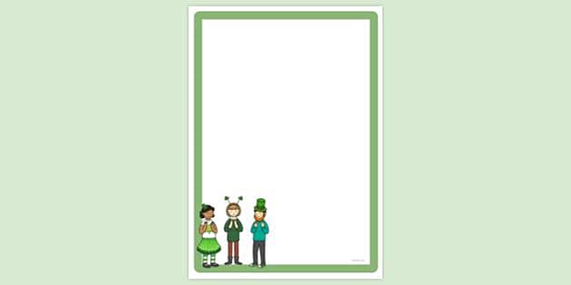 FREE! - Children Clapping Page Border | Page Borders | Twinkl