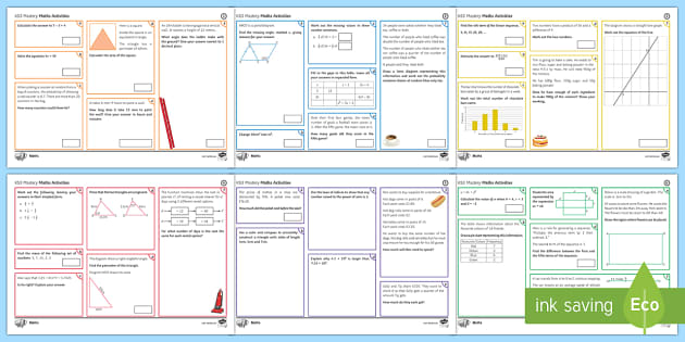 Maths Mastery KS3 Activity Mats | KS3 Maths | Beyond