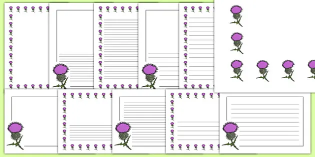 FREE! - Printable Floral Page Border (Teacher-Made) - Twinkl