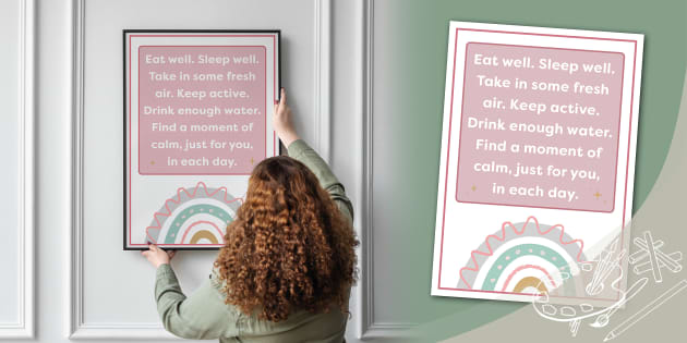 eat-well-sleep-well-muted-rainbow-inspirational-poster