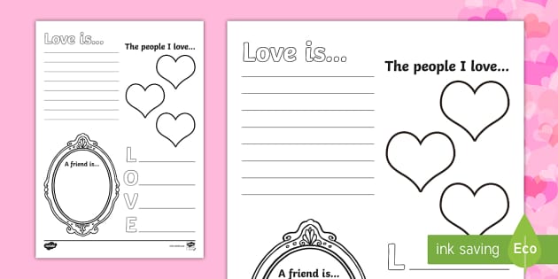 Valentines Day Worksheet - Teaching Resources (teacher made)