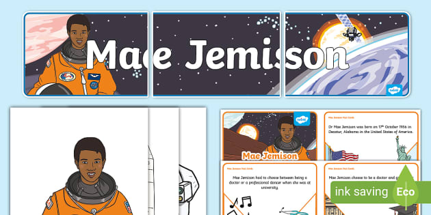 Mae Jemison Display Pack (teacher made) - Twinkl