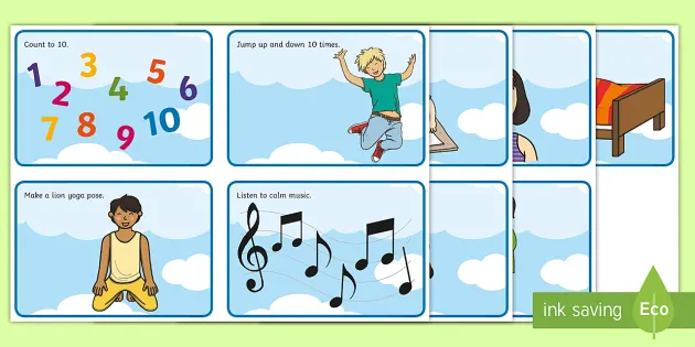 Printable Yoga Cards for Kids: Yoga Poses Posters for Cool Down Corner -   Canada