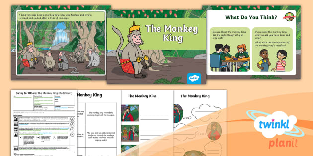 RE: Caring for Others: The Monkey King (Buddhism)Year 1 Lesson Pack 6