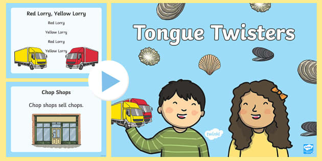 Tongue Twisters In English Powerpoint Teacher Made