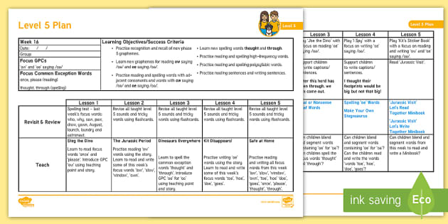 'mb' saying /m/ Lesson Plan - Level / Phase 6 Week 16 Twinkl Phonics