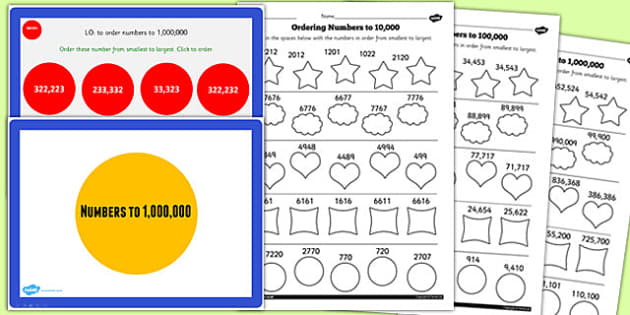 Year 5 Numbers to 1000000 Lesson 4 Teaching Pack - Twinkl