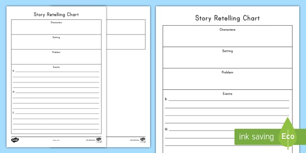 sheet template free grade download Story Retelling  / Story Worksheet Worksheet Retelling,