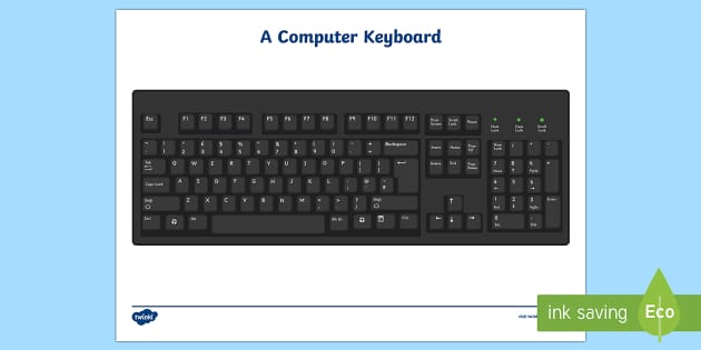 *FREE* Printable Computer Keyboard (teacher made)