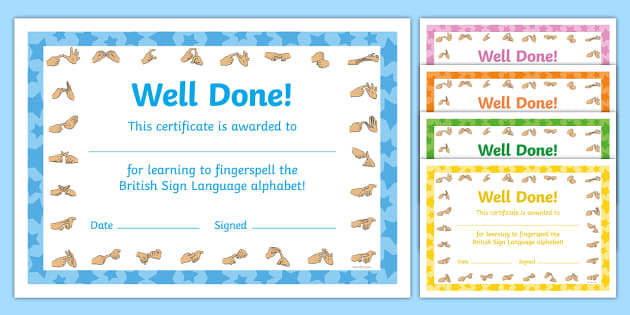 BSL Level 3 (Certificate in British Sign Language)