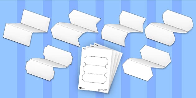 Interactive Notebook Trifolds (teacher made) - Twinkl