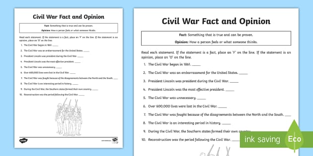 Civil War History  Learn some facts about the Civil War 