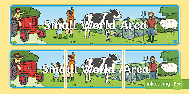 ðŸ‘‰ Small World Area Sign