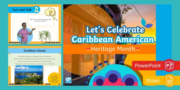 Caribbean American Heritage Flag Bunting