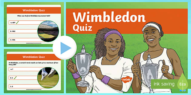 KS2 Wimbledon Quick Quiz (teacher Made) - Twinkl