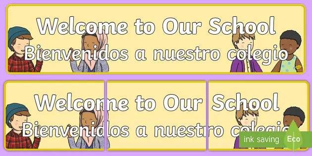 Bienvenidos Sign, Spanish Welcome Banners for Classrooms (39 x 8 In, 3 Pack)