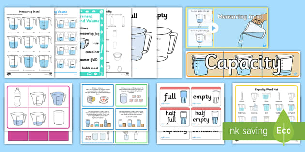 capacity games and resource pack ks1 primary resource