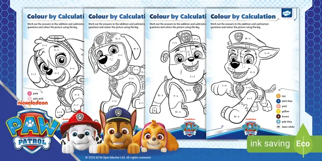 Paw Patrol Coloring + Activity Book – Make & Mend