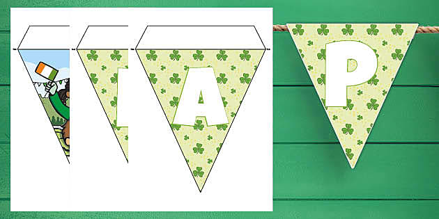 St. Patrick's Day Bunting | Twinkl Party - Twinkl