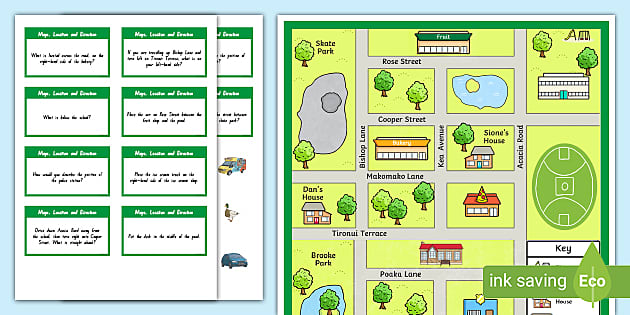 Online Map & Direction & Games for Kids