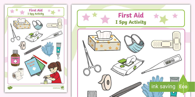 Title I Spy First Aid Activity (Teacher-Made) - Twinkl