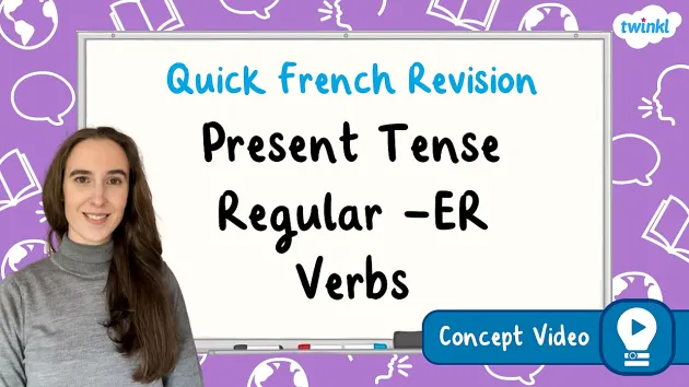 Er Verbs in French