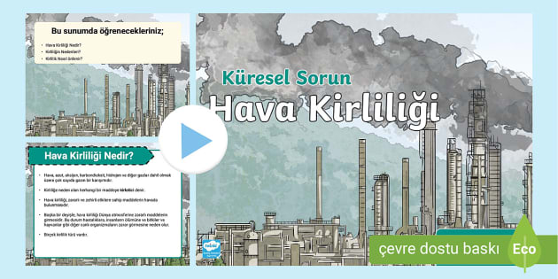 Hava Kirliliği Powerpoint Lehrer Gemacht Twinkl