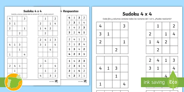 Navidad Empeorando Escuela primaria Juego: Sudoku infantil 4x4 (Hecho por educadores) - Twinkl
