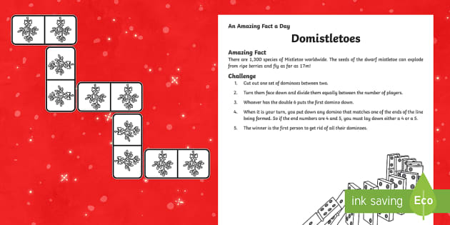 Amazing Fact a Day KS2 Countdown to Christmas Day 12 Do mistletoes ...