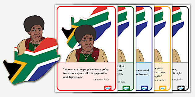 Quotes By Albertina Sisulu Posters