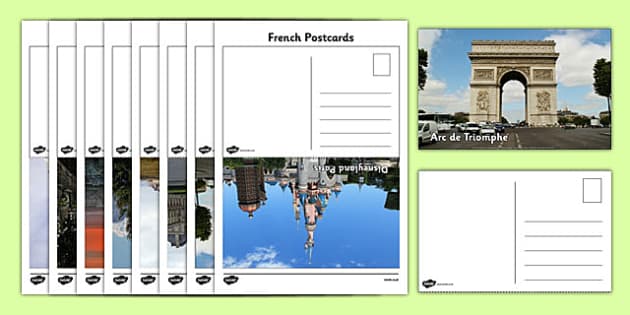 french postcard assignment