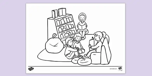 biology corner coloring pages