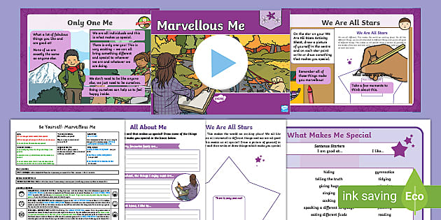 KS1 Marvellous Me Lesson Pack PSHE and Citizenship - PSHE