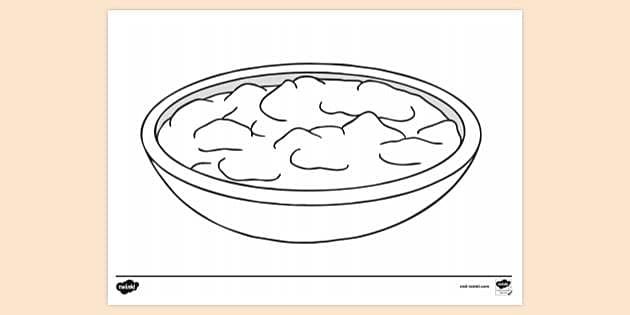 Soup Pot Coloring Page