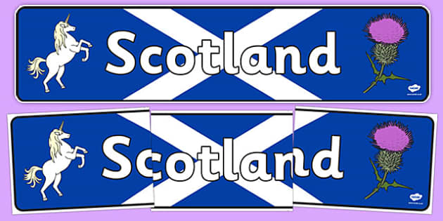 Scotland Role Play Display Banner Lehrer Gemacht Twinkl 9449