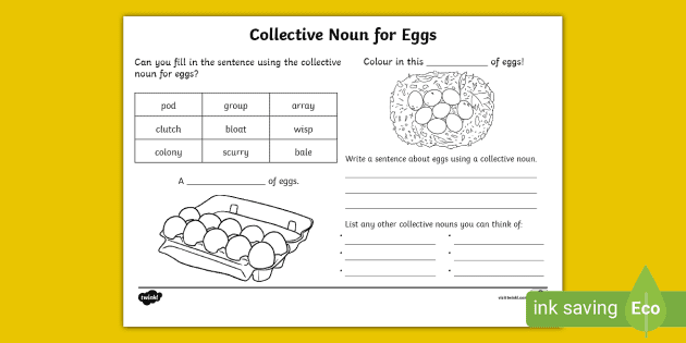 Collective Nouns - An Army Of Ants - Colouring Pages