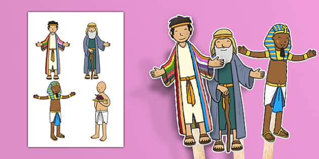 joseph-stick-puppets-christian-education-twinkl-usa