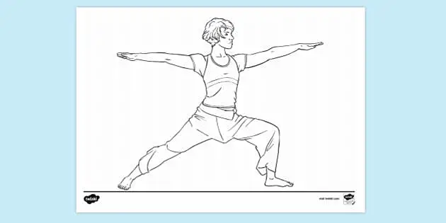 11+ Yoga Coloring Pages