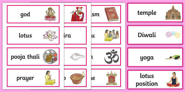 Hinduism Word Search Printable