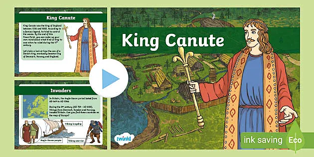 King Canute PowerPoint (teacher made) - Twinkl