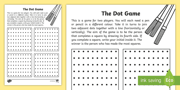 Number Dots & Boxes Game Book: A Fun Twist To The Dot & Box Game For Hours  Of Fun!: 99 Pages Of Dot & Box Games With Numbers. A Fun And Excellent