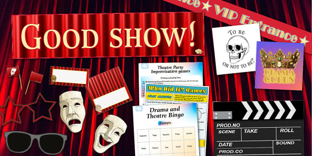 Theatre Themed Party Pack | Twinkl Party (Teacher-Made)